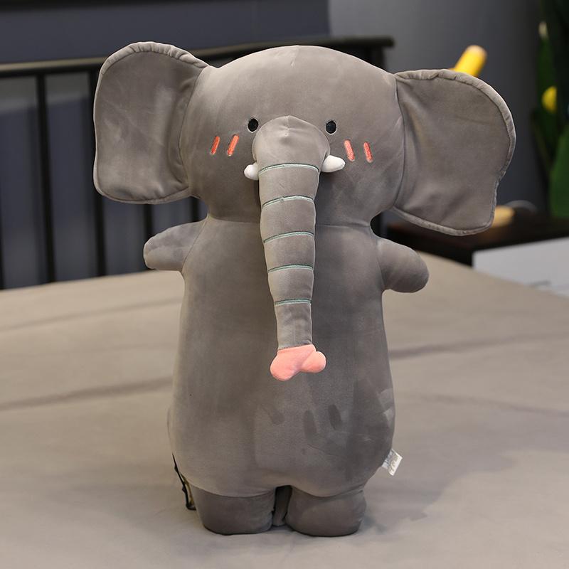 Neues Weiches Liebliches Dinosaurier Elefant Einhorn Plüschkissen Stofftier Plüschtiere für Kinder Geschenk Schlafkissen 50cm von Joom DACH