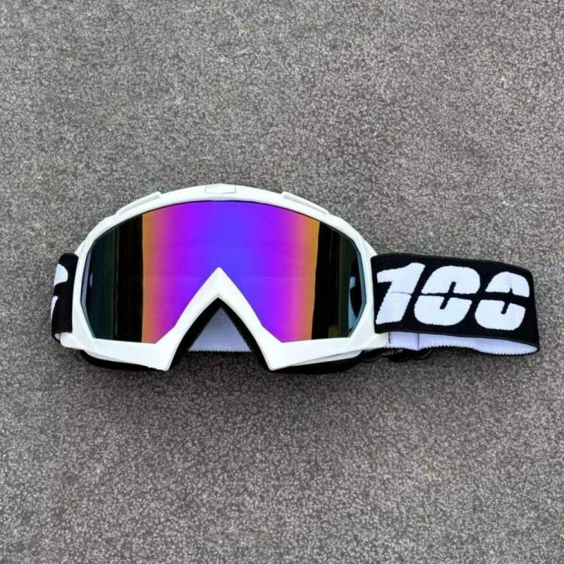 Neueste 100 Motorrad-Radbrille UV400 Outdoor-Sport-Sonnenbrille Herren Motocross-Sicherheit MTB-Radbrille Rennrad-Brille von Joom DACH
