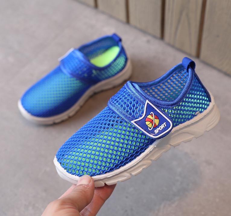 Neueste Mesh Kinder Turnschuhe Leichte Kinder Schuhe Casual Atmungsaktive Jungen Schuhe Non-slip Mädchen Turnschuhe Zapatillas Größe 21-38 27.0 von Joom DACH