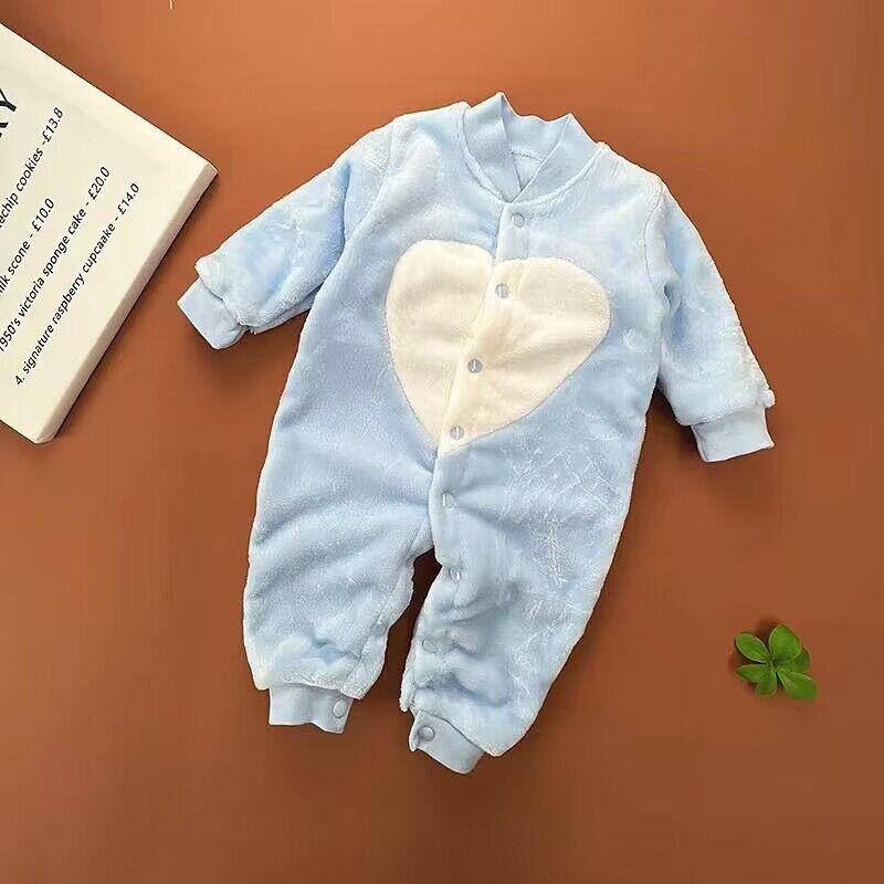 Neugeborenen Baby Frühling Winter Kleidung Säuglings Jacke für Mädchen Overall für Jungen Weiche Flanell Bebe Strampler Baby Kleidung 80cm blau Neugeborenen Baby Frühling Winter Kleidung Säuglings Jacke für Mädchen Overall für Jungen Weiche Flanell Bebe Strampler Baby Kleidung 80cm blau von Joom DACH