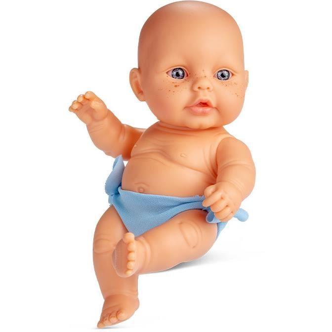 Neugeborenenpuppe Berjuan - Vinyl/Textil Blau - 20 cm - Für Kind Mädchen von 4 bis 8 Jahren blau von Joom DACH