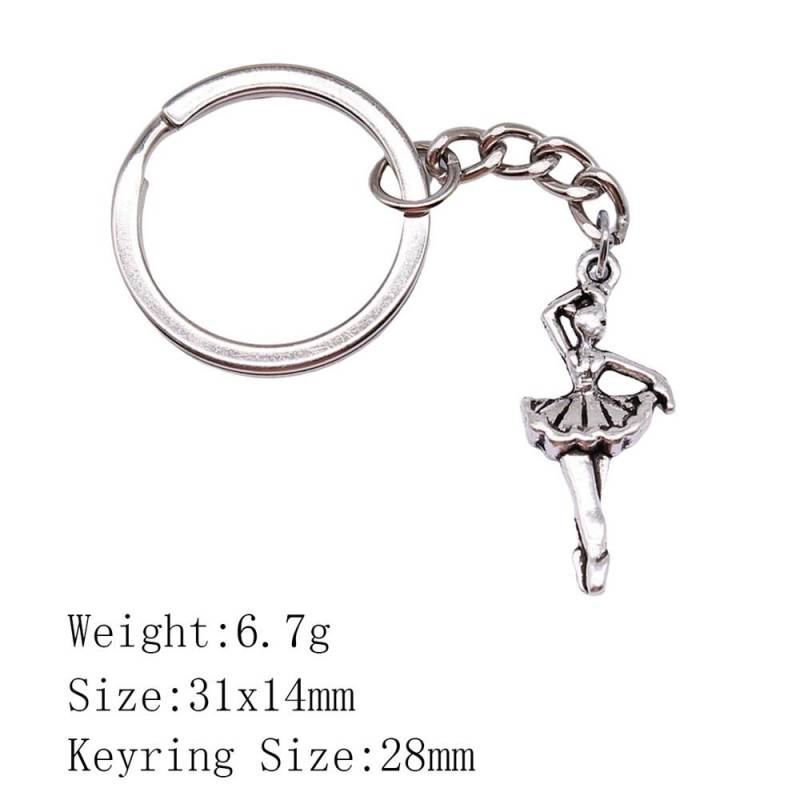 Neujahrstag Ästhetische Schlüsselanhänger Paar Herz Liebe Schlüsselanhänger Damen Taschen Kette Männer A46-1pcs-31x14mm von Joom DACH