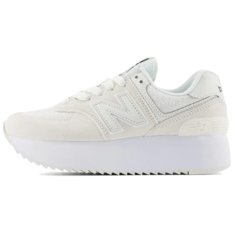 New Balance 574+ Sea Salt Schwarz Damen Sneaker Creme WL574ZBJ 37 von Joom DACH