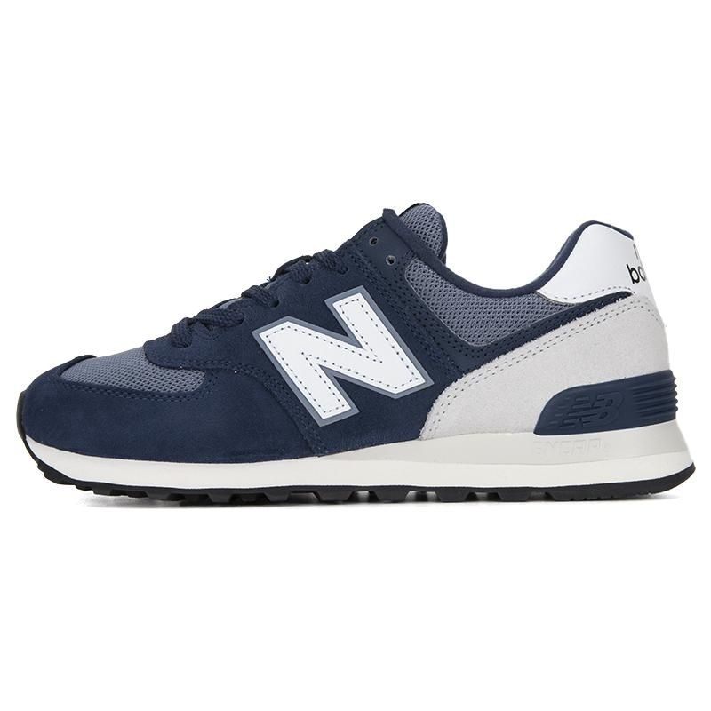 New Balance 574 Marineweiße Unisex-Sneaker Blau U574PO2 43 von Joom DACH
