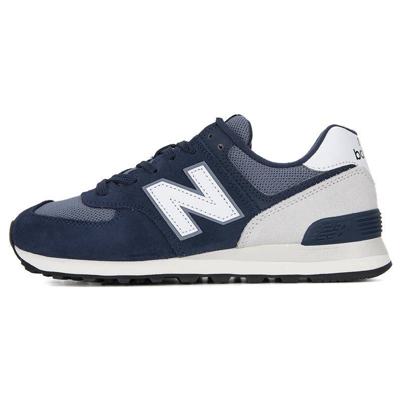 New Balance 574 Marineweiße Unisex-Sneaker Blau U574PO2 43 von Joom DACH