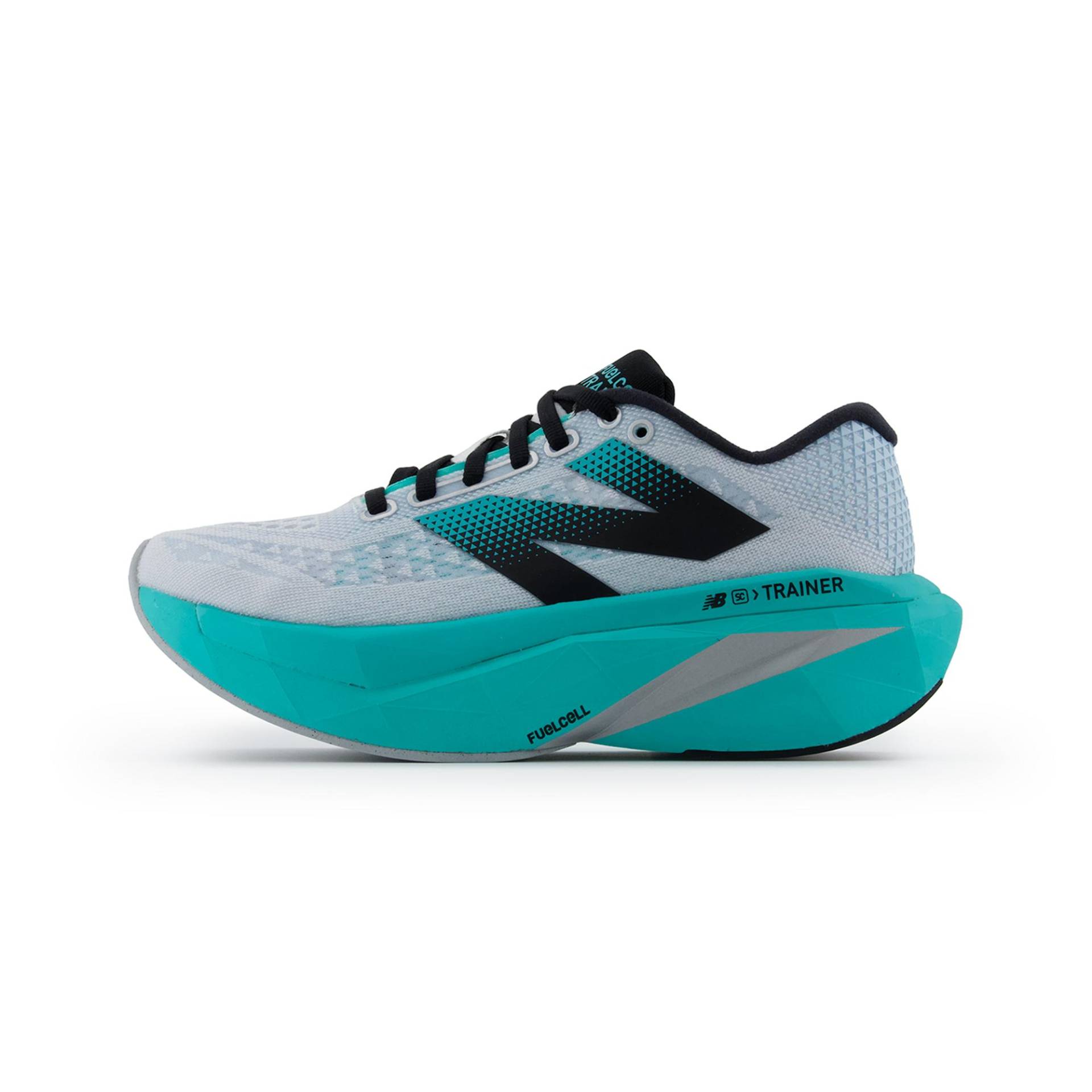 New Balance FuelCell SuperComp Trainer v3 Cyber Jade Damen Sneaker Petrolweiß Silber-Metallic WRCXLW4 37 von Joom DACH