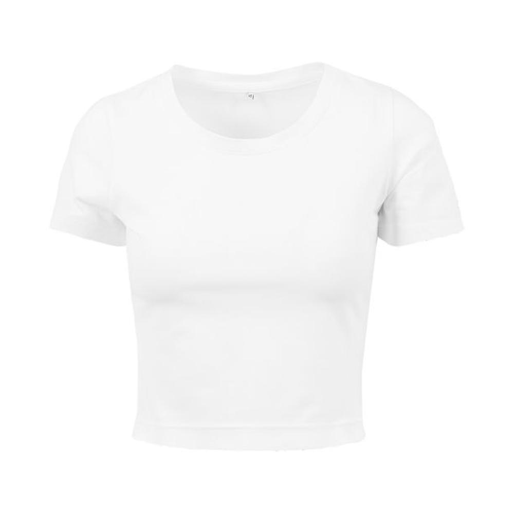 New Morning Studios Damen/Damen Crop-T-Shirt S weiß von Joom DACH