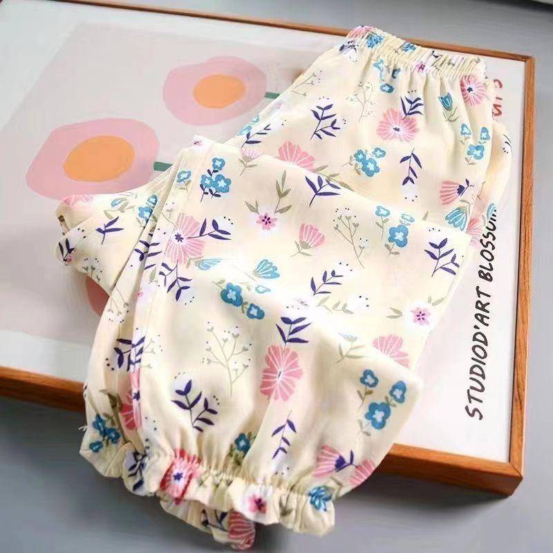 Neue Mückensichere Hosen für Mädchen Baby Mädchen Kleine und Mittelgroße Kinder Sommer Dünne Hosen für Mädchen Sommer Lange Hosen für Draußen 160 von Joom DACH