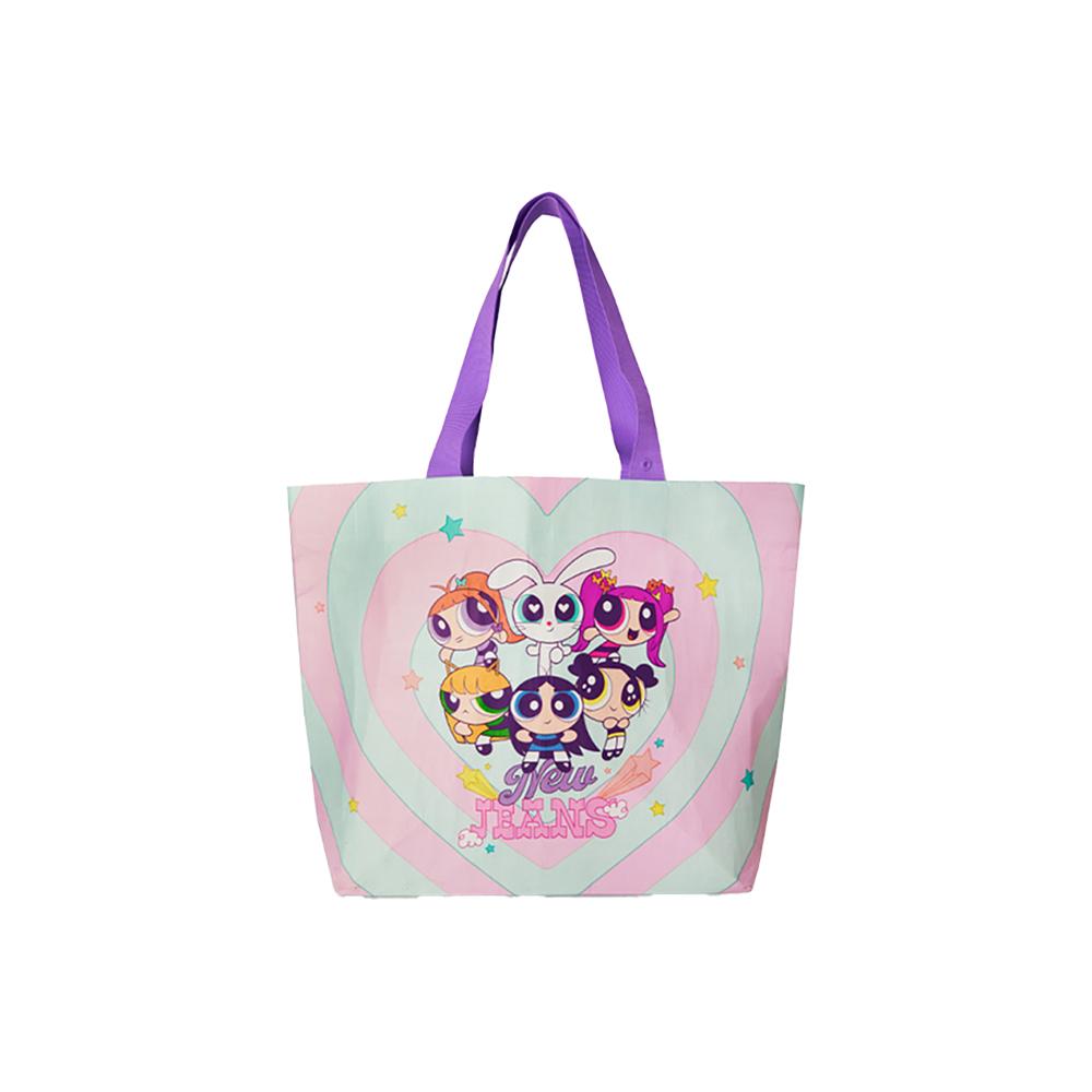 NewJeans – THE POWERPUFF GIRLS x NJ wiederverwendbare Tasche L von Joom DACH