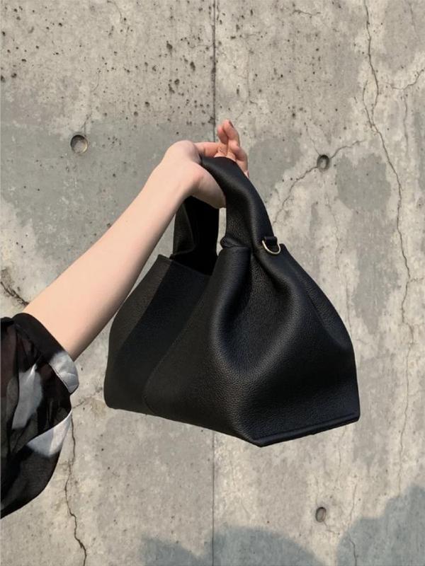 Niche 2024 Damen-Mehrzweck-Crossbody-Dumpling-Tote-Handtasche schwarz von Joom DACH