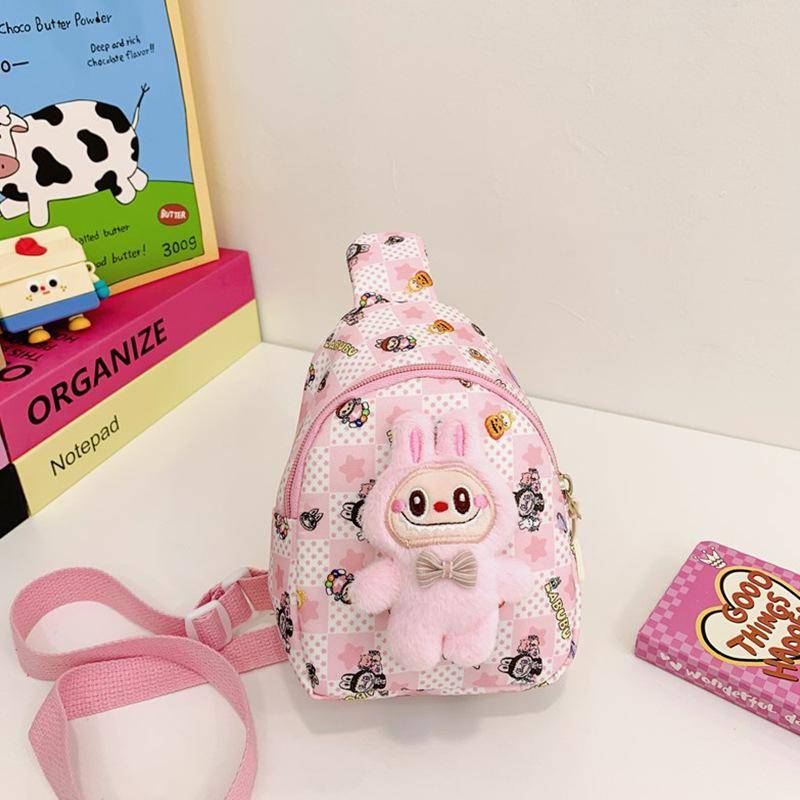 Niedliche Cartoon Kleine Mädchen Brusttasche Beliebte Bubble Martte Kinder Umhängetaschen Kindergarten Junge Mädchen Unisex Wechselgeldbeutel Kinder Feiertagsüberraschungsgeschenk rosa von Joom DACH