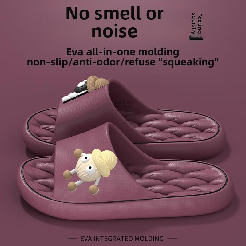 Niedliche Kohlekugel-Hausschuhe für Damen im Sommer, neues Anti-Rutsch-Design für den Außenbereich, Zuhause im Innenbereich, coole Hausschuhe für Herren 36-37 von Joom DACH