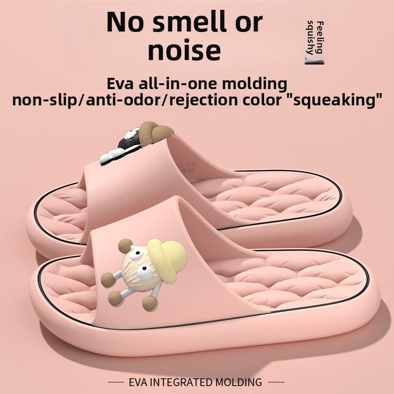 Niedliche Kohlekugel-Hausschuhe für Damen im Sommer, neues Anti-Rutsch-Design für den Außenbereich, Zuhause im Innenbereich, coole Hausschuhe für Herren 36-37 von Joom DACH