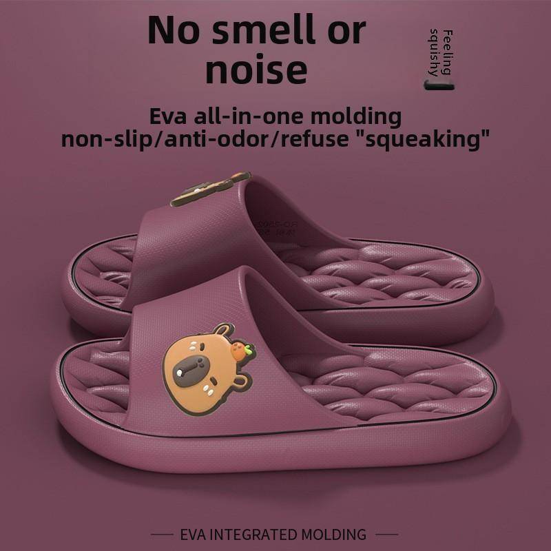 Niedliche Kohlekugel-Hausschuhe für Damen im Sommer, neues Anti-Rutsch-Design für den Außenbereich, Zuhause im Innenbereich, coole Hausschuhe für Herren 38-39 von Joom DACH