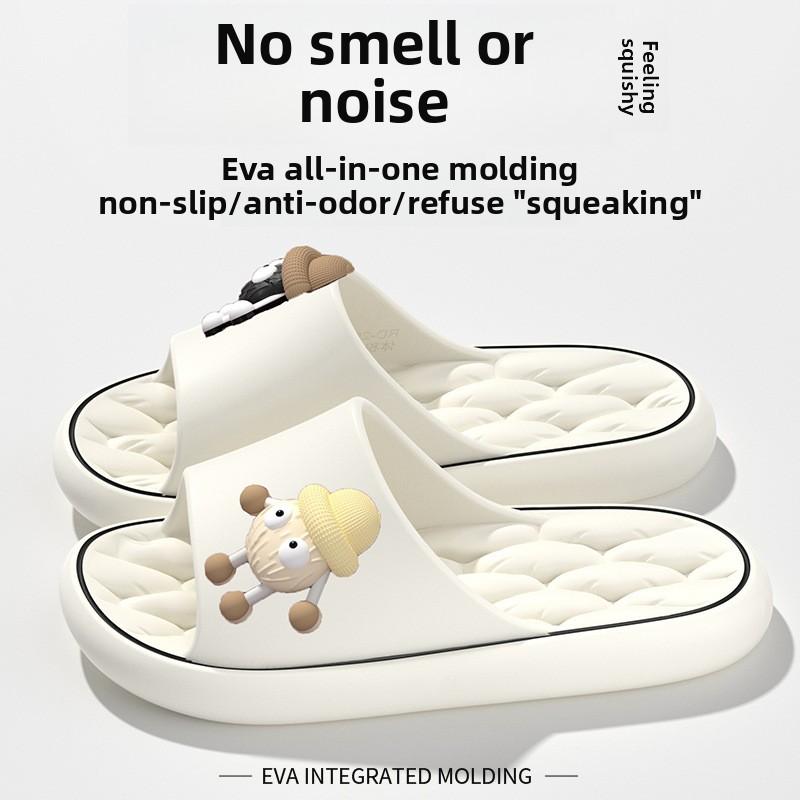 Niedliche Kohlekugel-Hausschuhe für Damen im Sommer, neues Anti-Rutsch-Design für den Außenbereich, Zuhause im Innenbereich, coole Hausschuhe für Herren 38-39 von Joom DACH