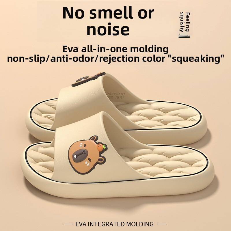 Niedliche Kohlekugel-Hausschuhe für Damen im Sommer, neues Anti-Rutsch-Design für den Außenbereich, Zuhause im Innenbereich, coole Hausschuhe für Herren 42-43 von Joom DACH