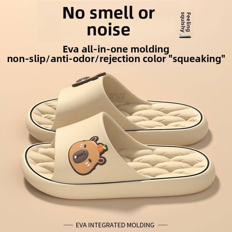 Niedliche Kohlekugel-Hausschuhe für Damen im Sommer, neues Anti-Rutsch-Design für den Außenbereich, Zuhause im Innenbereich, coole Hausschuhe für Herren 42-43 von Joom DACH