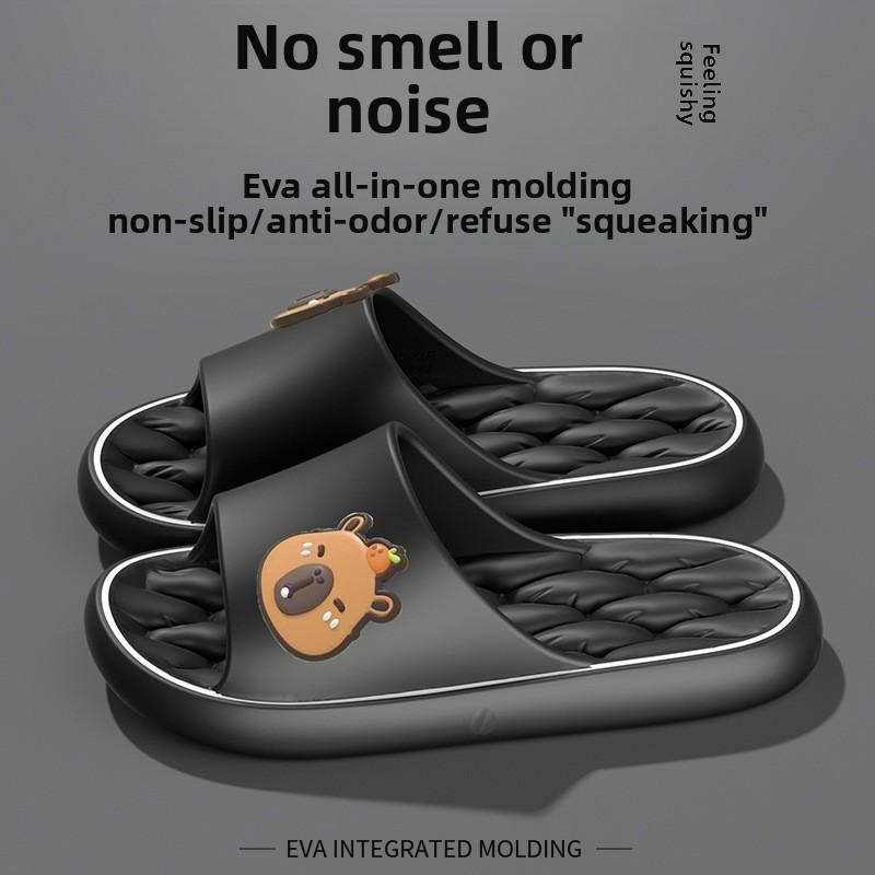 Niedliche Kohlekugel-Hausschuhe für Damen im Sommer, neues Anti-Rutsch-Design für den Außenbereich, Zuhause im Innenbereich, coole Hausschuhe für Herren 44-45 von Joom DACH