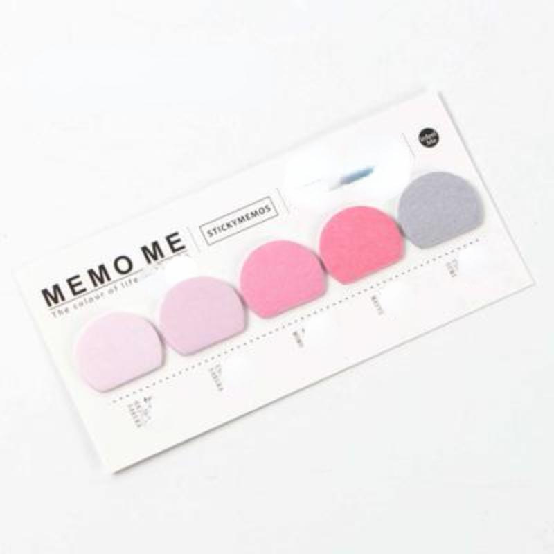 Niedliche Sticker-Lesezeichen, Notizblock, Notizpapier, Haftnotizen, Seitenflaggen, selbstklebende Registerkarte, Lesezeichen, Markierungsblock, Bürobedarf rosa von Joom DACH