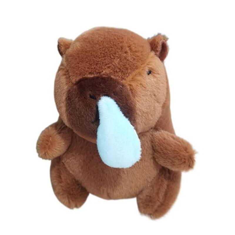 Niedlichen Spielzeug Plüsch Capybara Schlüsselanhänger Multicolor Kopfbedeckung Capybara Puppe Geschenk Fluffty Tier Puppe Kinder 4 von Joom DACH