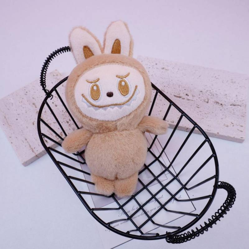 Niedlicher Anhänger Plüschpuppe Mädchen Herz Tasche Schlüsselanhänger Geschenk Puppe Greifautomat gold keychain von Joom DACH