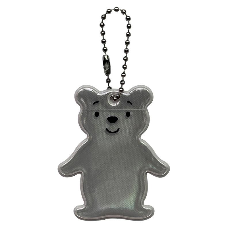 Niedlicher Sicherheitsreflektor in Form eines Delfins, reflektierende Schlüsselanhänger, Auto-Schlüsselanhänger, Charm-Taschen-Zubehör für Jacke, Rucksack, Kinderwagen, Rollstuhl von Joom DACH