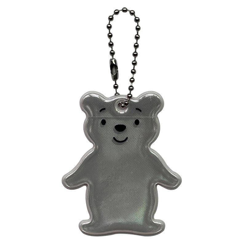 Niedlicher Sicherheitsreflektor in Form eines Delfins, reflektierende Schlüsselanhänger, Auto-Schlüsselanhänger, Charm-Taschen-Zubehör für Jacke, Rucksack, Kinderwagen, Rollstuhl von Joom DACH