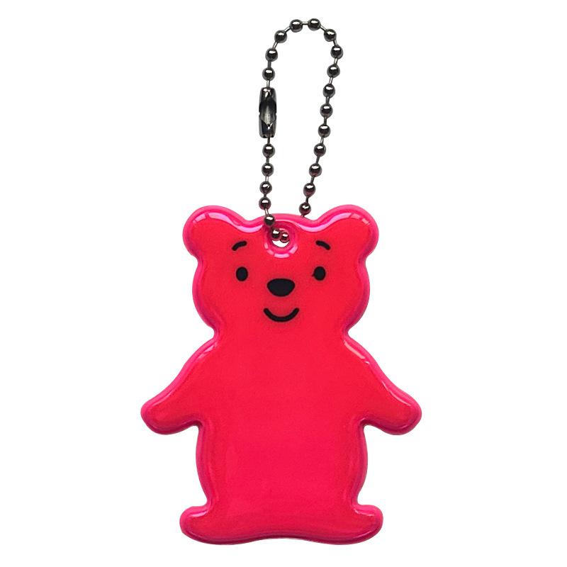 Niedlicher Sicherheitsreflektor in Form eines Delfins, reflektierende Schlüsselanhänger, Auto-Schlüsselanhänger, Charm-Taschen-Zubehör für Jacke, Rucksack, Kinderwagen, Rollstuhl von Joom DACH