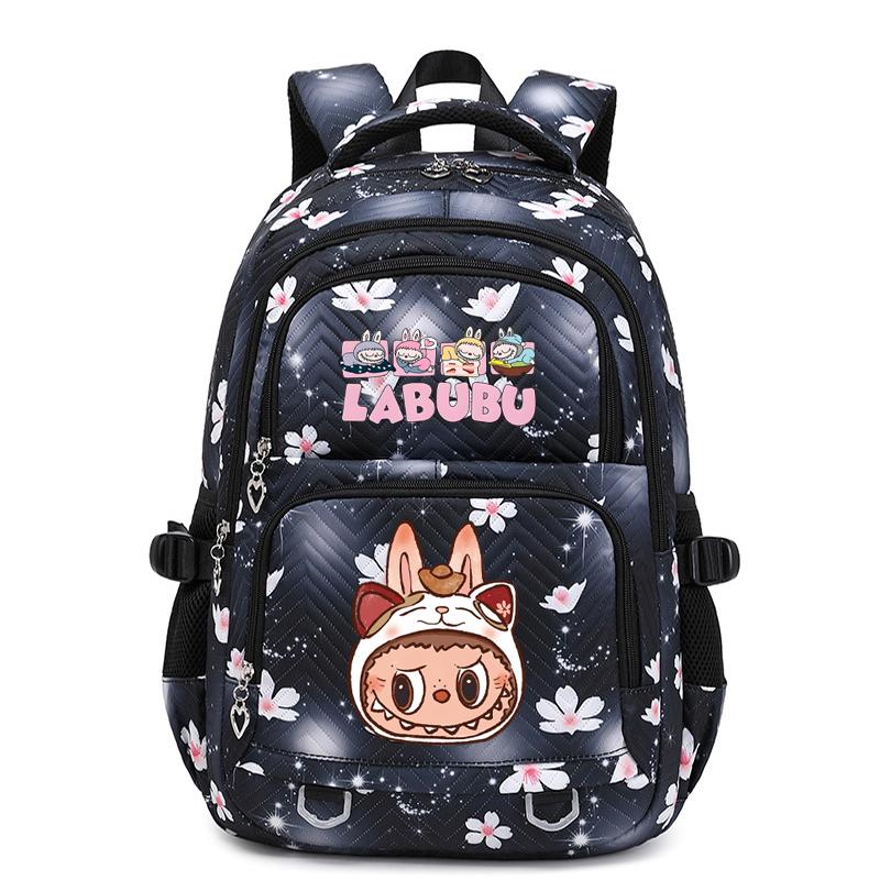 Niedlicher bedruckter Rucksack Student Teenager Kinder Mädchen Junge Schultasche Buchtasche Herren Damen Große Kapazität Wasserdicht Laptoptasche Mochila von Joom DACH
