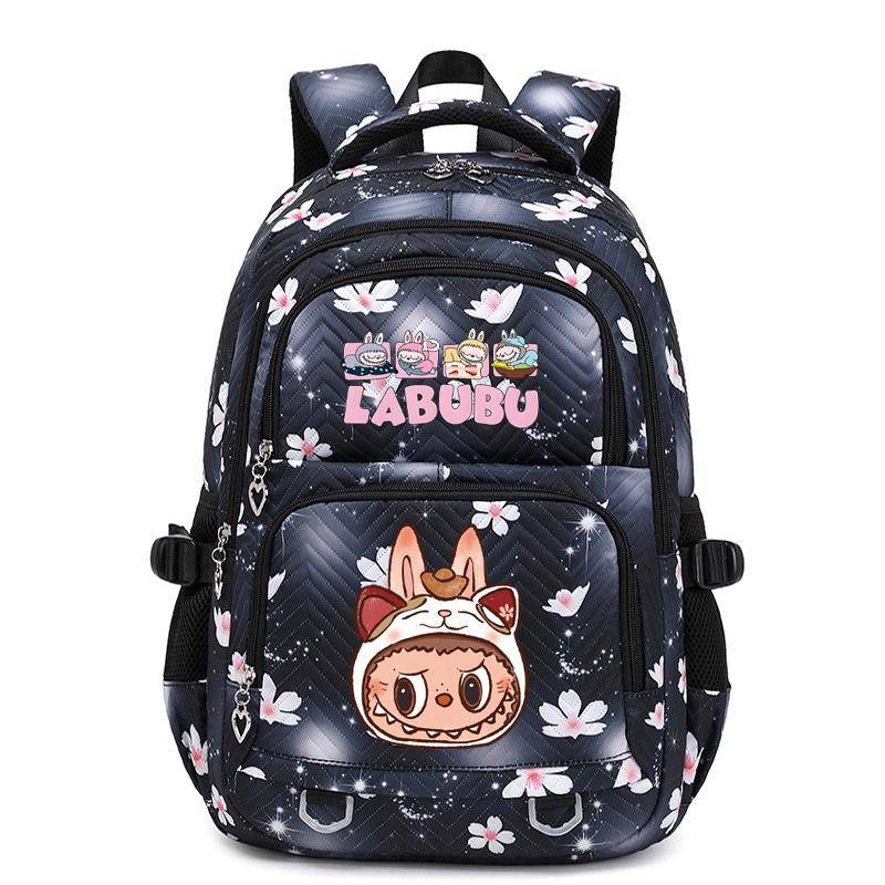 Niedlicher bedruckter Rucksack Student Teenager Kinder Mädchen Junge Schultasche Buchtasche Herren Damen Große Kapazität Wasserdicht Laptoptasche Mochila von Joom DACH