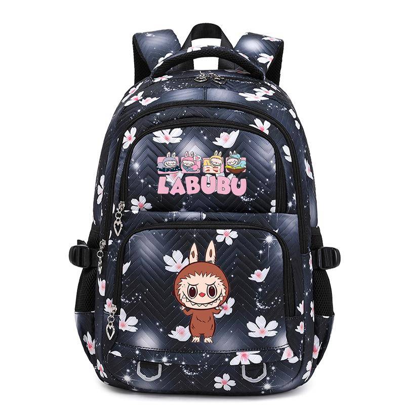 Niedlicher bedruckter Rucksack Student Teenager Kinder Mädchen Junge Schultasche Buchtasche Herren Damen Große Kapazität Wasserdicht Laptoptasche Mochila von Joom DACH