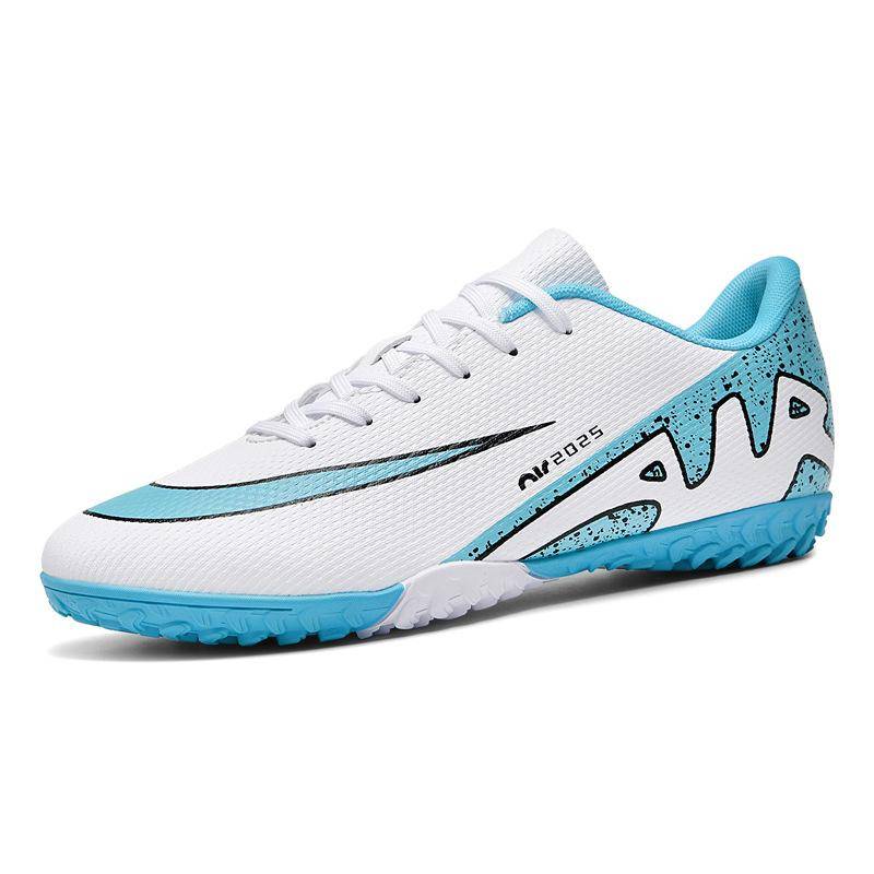 Niedrig geschnittene Fußballschuhe tf Stollen Kunstrasenstollen Lederfüße Jungen und Mädchen Jugendliche Studenten Trainingsschuhe 35 von Joom DACH
