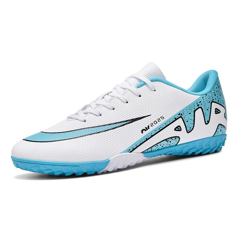 Niedrig geschnittene Fußballschuhe tf Stollen Kunstrasenstollen Lederfüße Jungen und Mädchen Jugendliche Studenten Trainingsschuhe 39 von Joom DACH