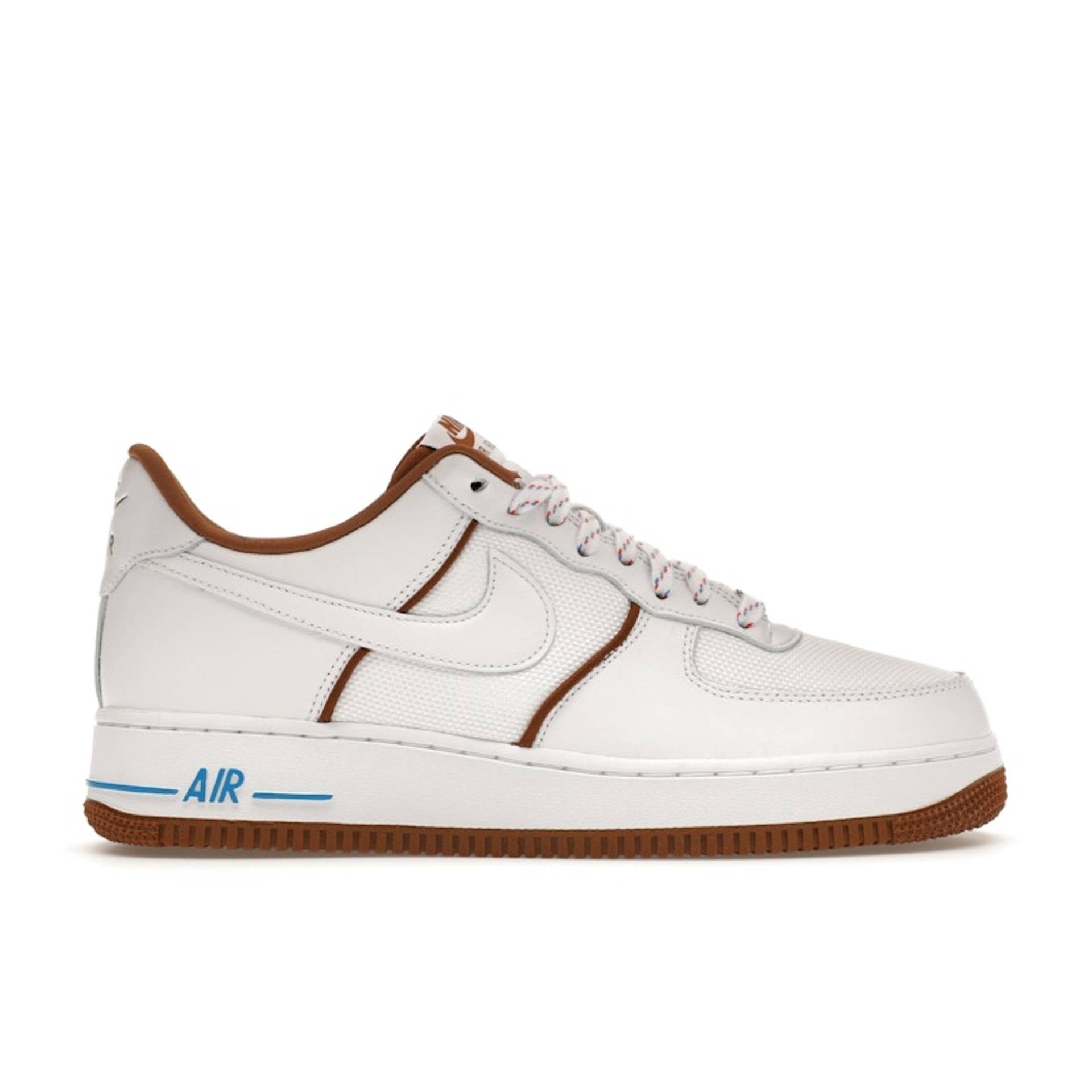 Nike Air Force 1 07 LX Weiß Light British Tan Herren Sneaker Photo-Blau FN5757-100 41 von Joom DACH