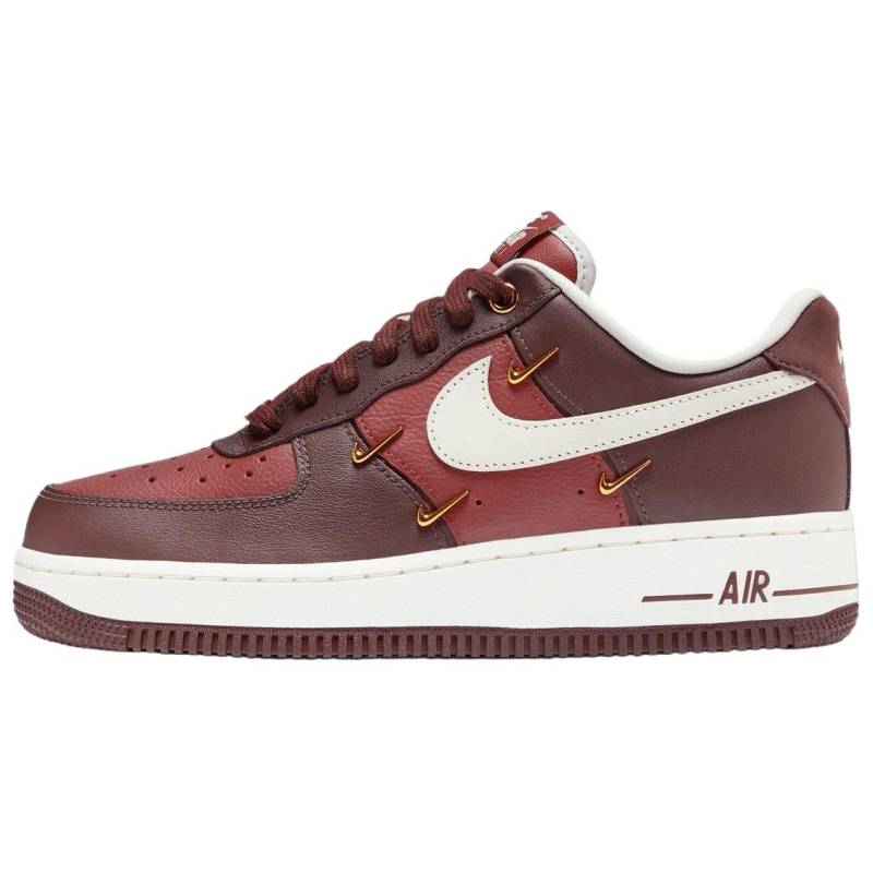 Nike Air Force 1 '07 Low-Top Skateboard Schuhe Damen Rote Sneaker IR0485-611 38 rot von Joom DACH
