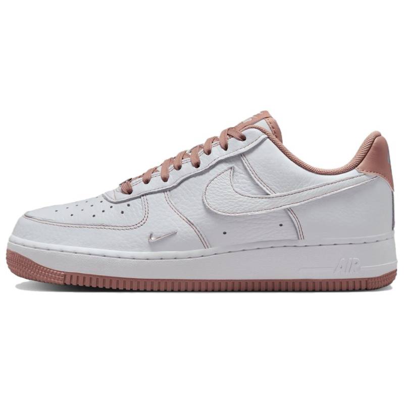 Nike Air Force 1 Abriebfeste Low Top Skateboard Schuhe Damen Weiß Pink Sneaker IB6543-100 38.5 von Joom DACH