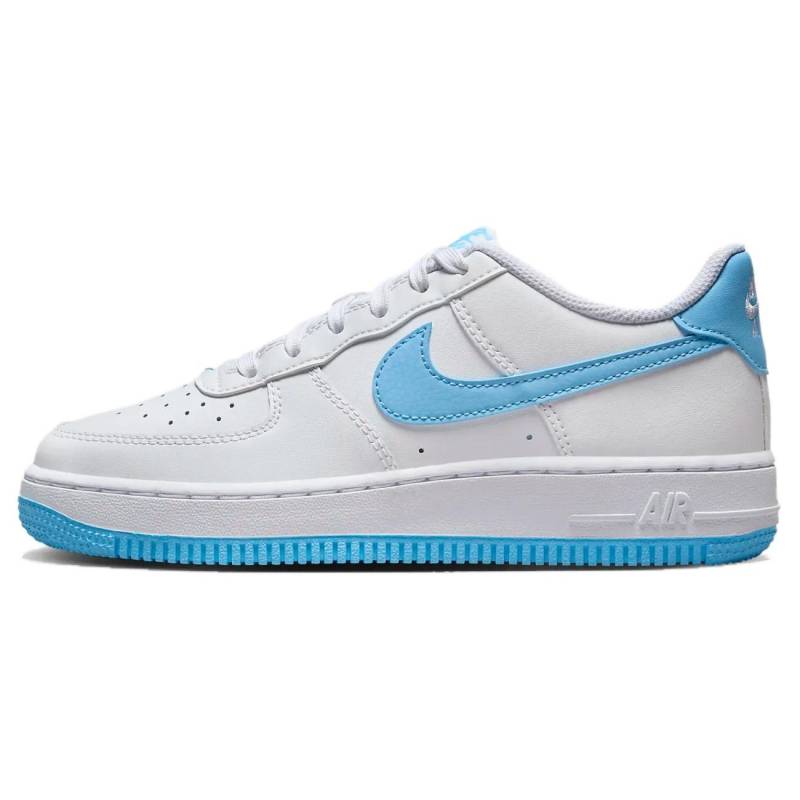Nike Air Force 1 GS Weiß Wassermannblau Kinder Sneaker FV5948-107 35.5 von Joom DACH