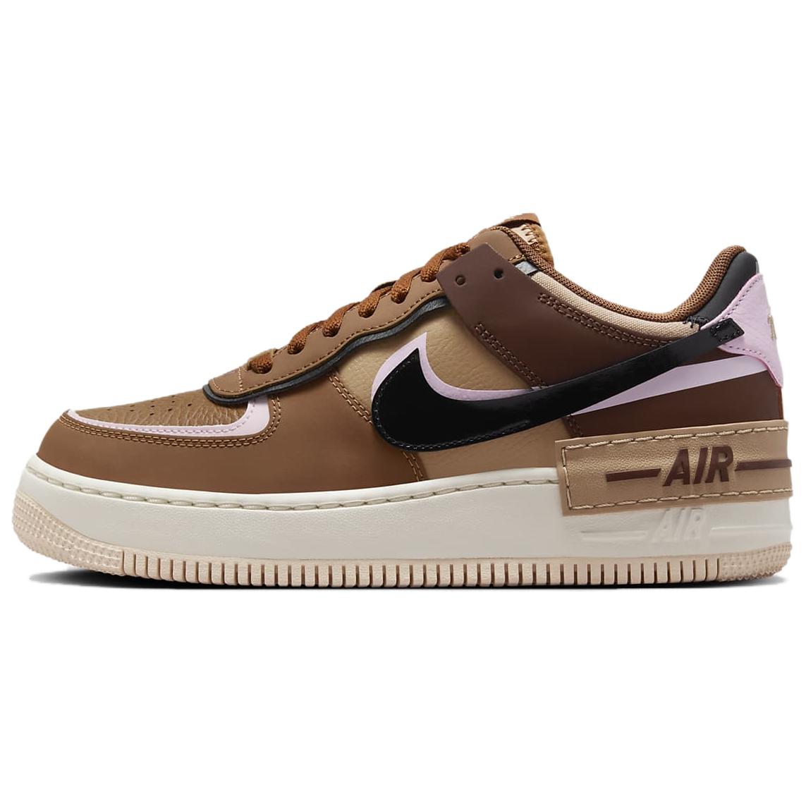 Nike Air Force 1 Low Shadow Light British Tan Pink Foam Damen-Sneaker DZ1847-200 36.5 von Joom DACH