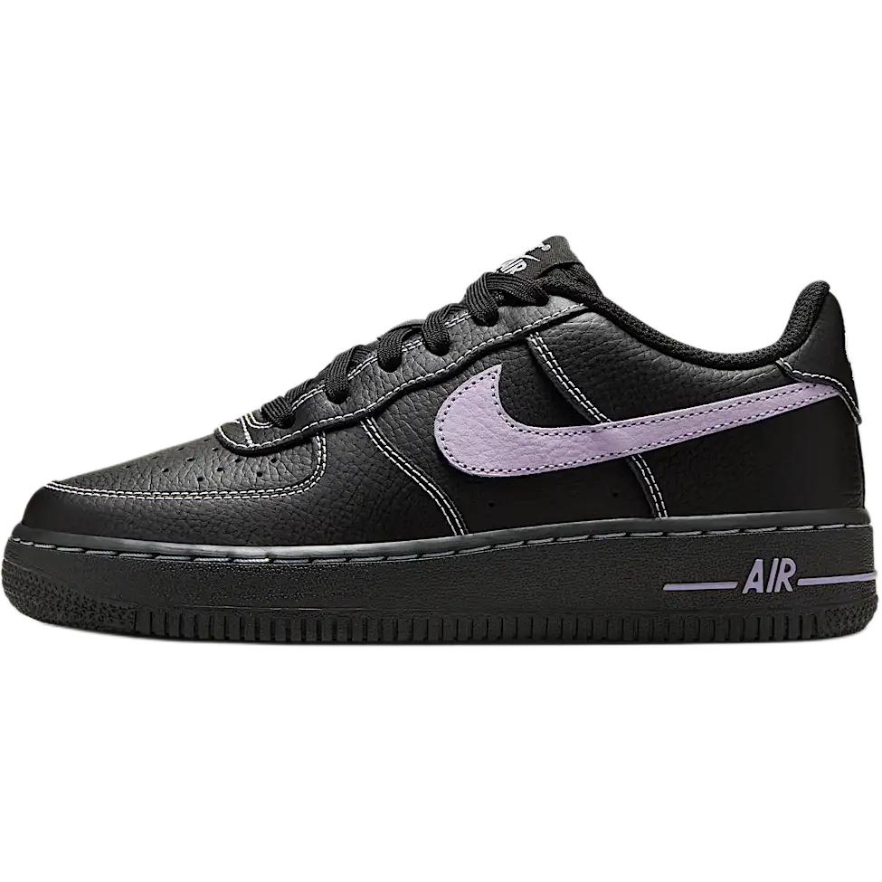 Nike Air Force 1 Lv8 Bequeme Weiche Rutschfeste Stoßdämpfende Langlebige Low-Top Kinder-Sneaker Herren-Sneaker Schwarz HJ4563-001 35.5 von Joom DACH