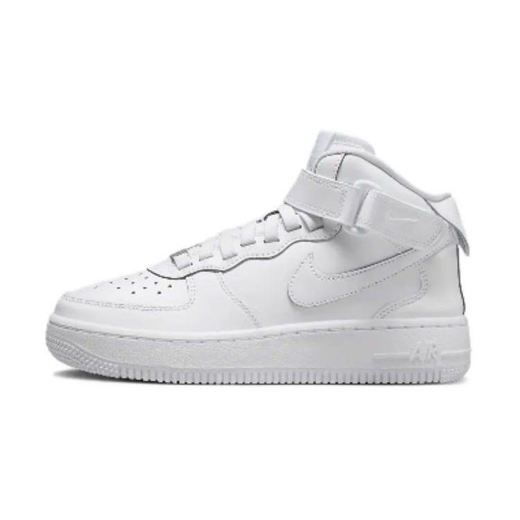 Nike Air Force 1 Mid EasyOn SE GS Triple White Kinder-Sneaker FN1193-111 33.5 von Joom DACH
