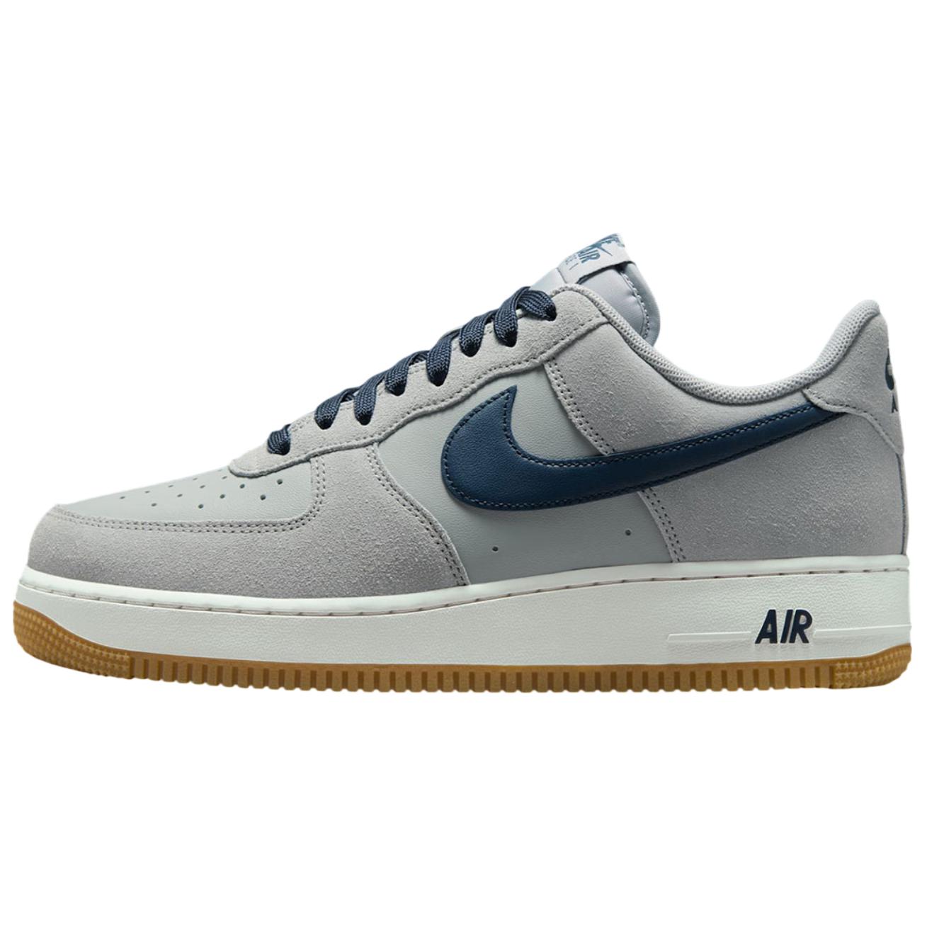 Nike Air Force 1 Rutschfest Abriebfest Low Top Skateboard Schuhe Herren Grau Blau Sneaker IB6388-003 43 von Joom DACH