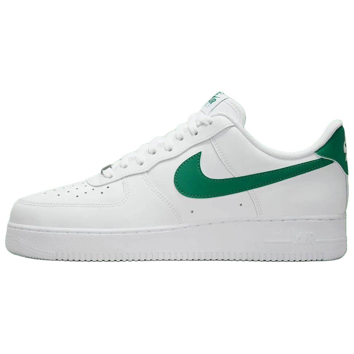 Nike Air Force 1 Rutschfest Abriebfest Low Top Skateboard Schuhe Herren Weiß Grün Sneaker FJ4146-121 44 von Joom DACH