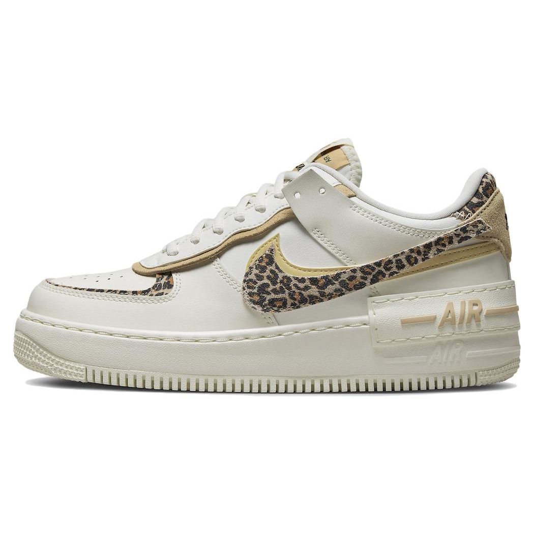Nike  Air Force 1 Shadow Leopard Damen Sneaker Creme Sail Sesam CI0919-120 36.5 von Joom DACH