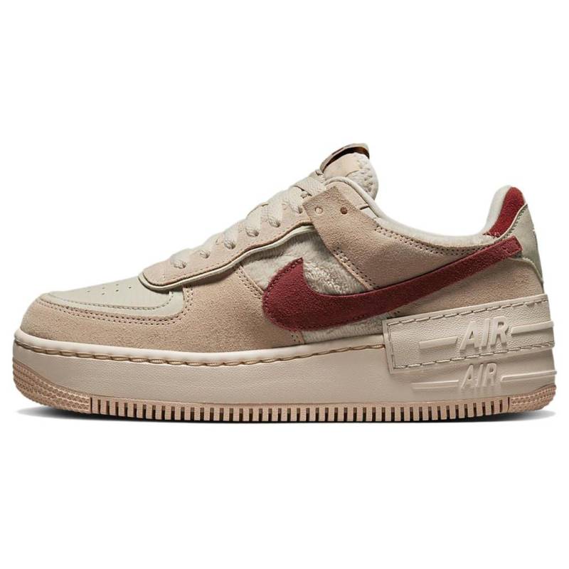 Nike Air Force 1 Shadow Shimmer Damen Sneaker Tan Sanddrift Pearl-White DZ4705-200 40 von Joom DACH