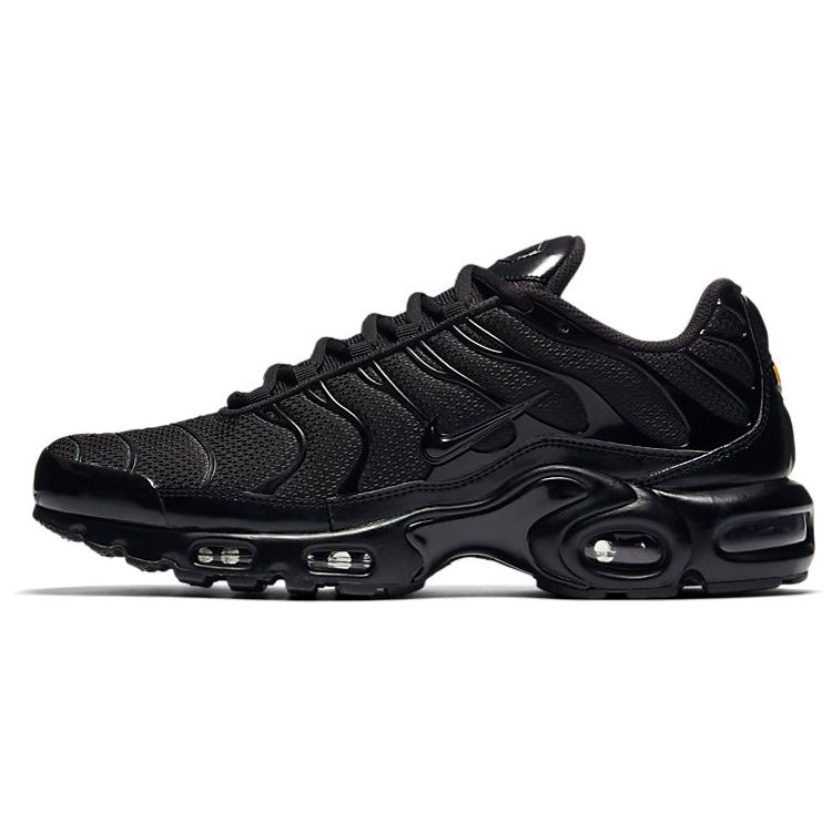 Nike Air Max Plus Triple Black Herren Sneakers Schwarz-Schwarz 604133-050 40.5 von Joom DACH