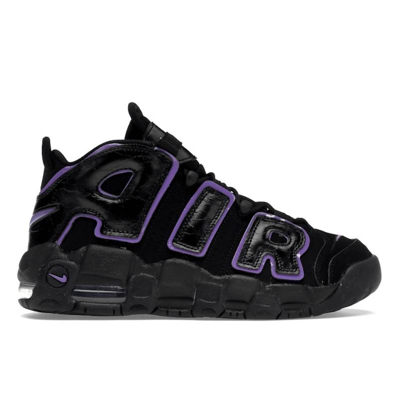 Nike Air More Uptempo GS Schwarz Action Grape Kinder Sneaker Weiß Metallic-Gold DX5954-001 37.5 von Joom DACH