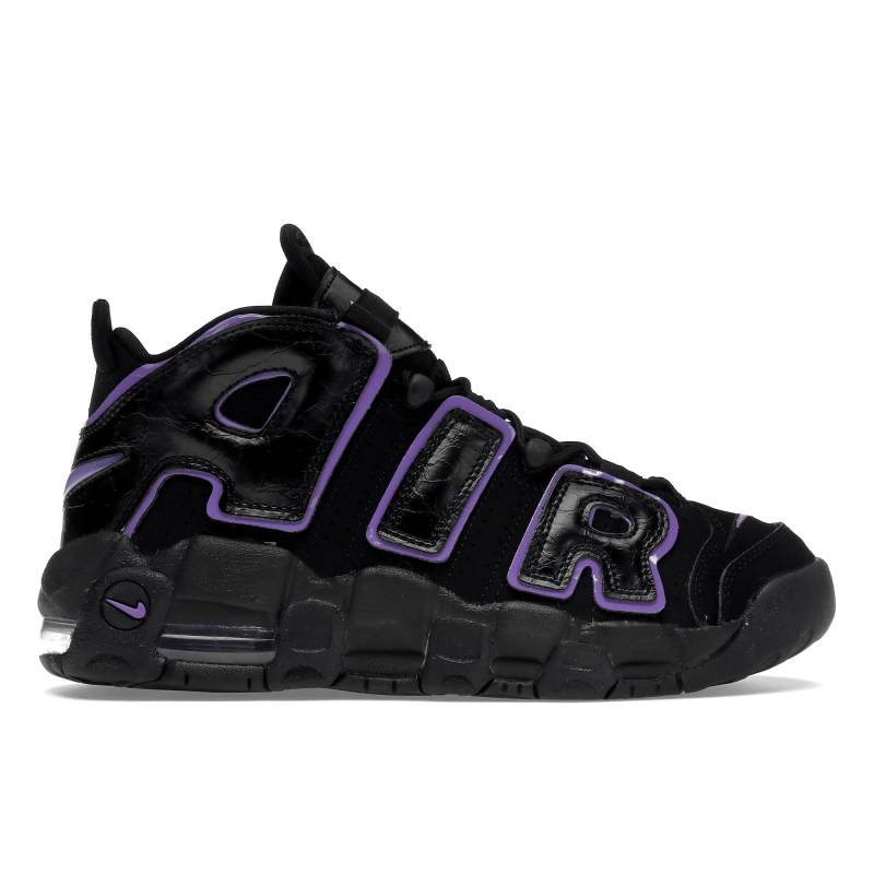 Nike Air More Uptempo GS Schwarz Action Grape Kinder Sneaker Weiß Metallic-Gold DX5954-001 35.5 von Joom DACH