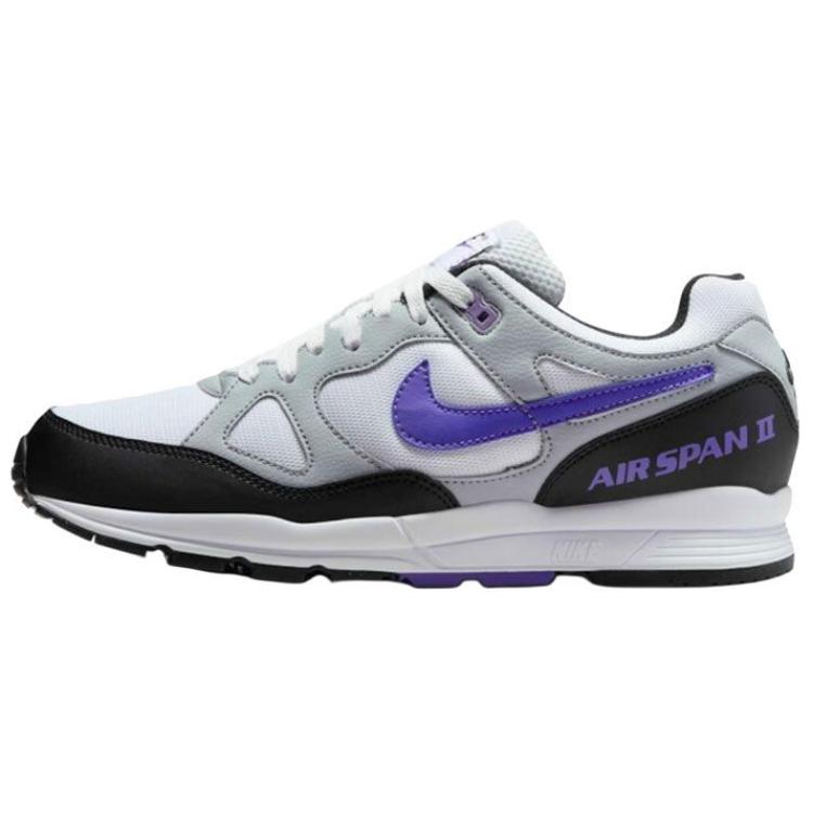 Nike Air Span 2 Wolf Grey Hyper Grape Herren Sneaker Schwarz Weiß AH8047-013 42.5 von Joom DACH