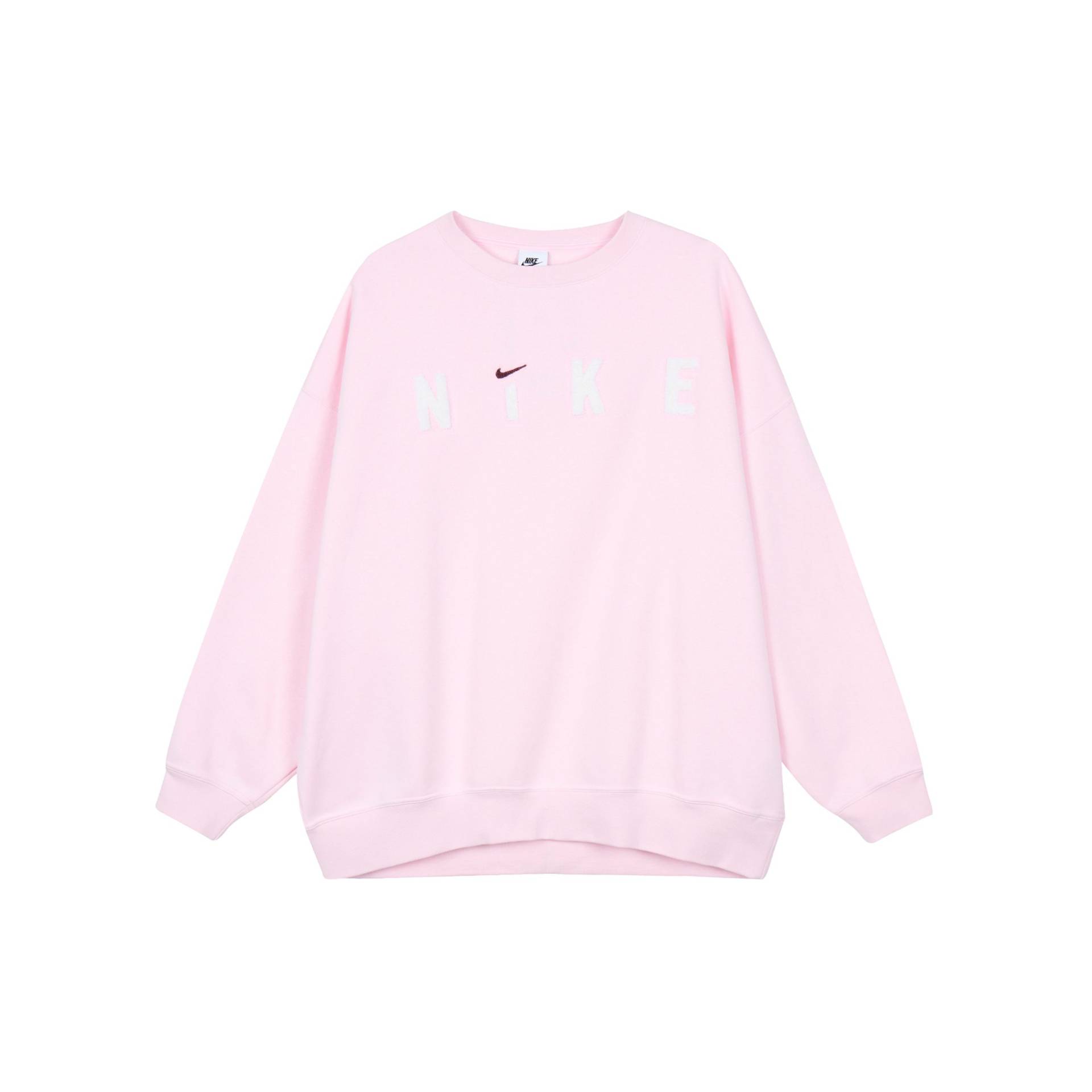 Nike As W Nsw Cozy Flc Os Rundhals Casual Locker American Retro Sweatshirt Damen Sweatshirt Pink FV4012-663 XL von Joom DACH