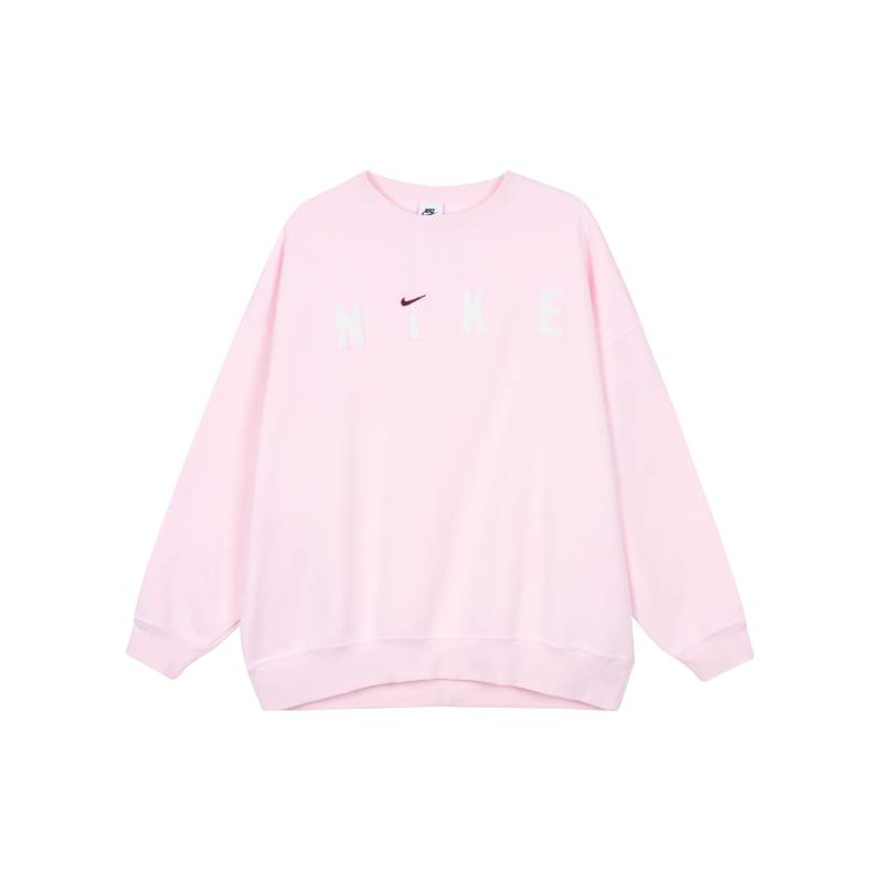 Nike As W Nsw Cozy Flc Os Rundhals Casual Locker American Retro Sweatshirt Damen Sweatshirt Pink FV4012-663 XL von Joom DACH